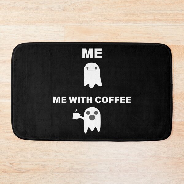Item preview, HALLOWEEN ME WITH COFFEE GHOST designed and sold by TheFirstOne.