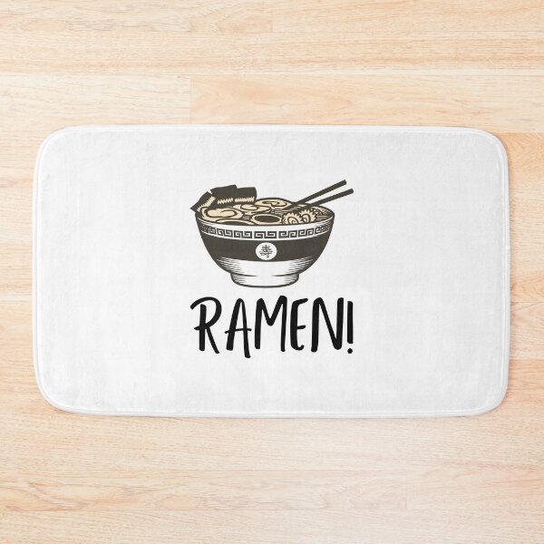 Item preview, Ramen Noodle Bowl Delicious Black designed and sold by javes93.