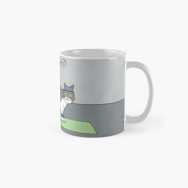 Yoga Cat by Caleb Croy Classic Mug