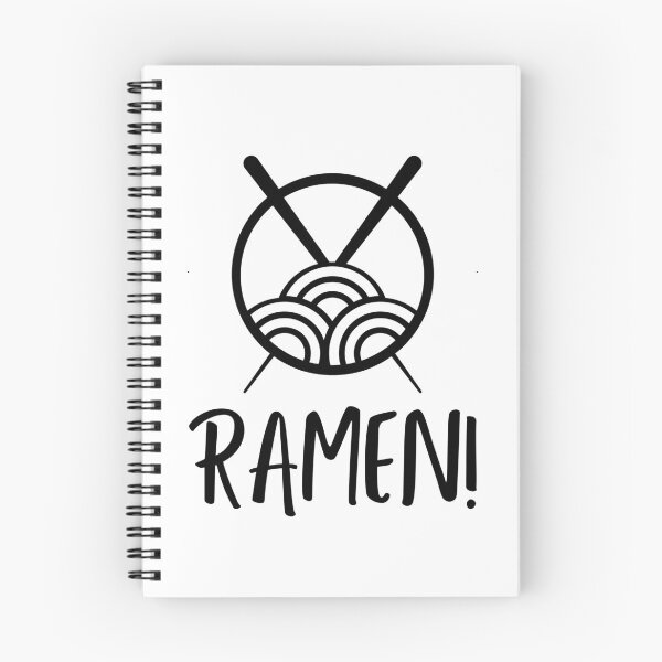 Item preview, Ramen Noodle Bowl Logo Black designed and sold by javes93.