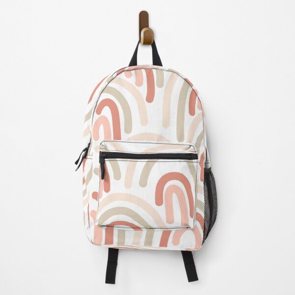 Artikelvorschau, Boho Rainbow Pattern Neutral Modern Scandinavian entworfen und verkauft von DoubleBrush.