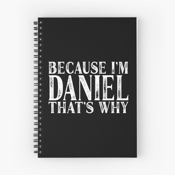 Item preview, Because I'm Daniel That's Why Personalized Named print designed and sold by Grabitees.