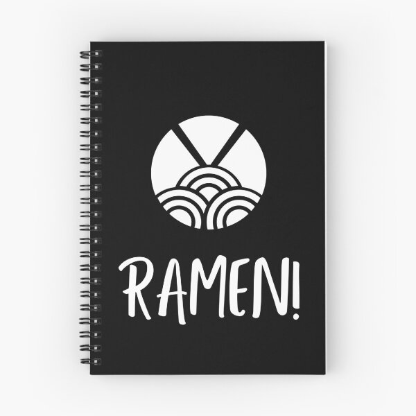 Item preview, Ramen Noodle Bowl Logo White designed and sold by javes93.