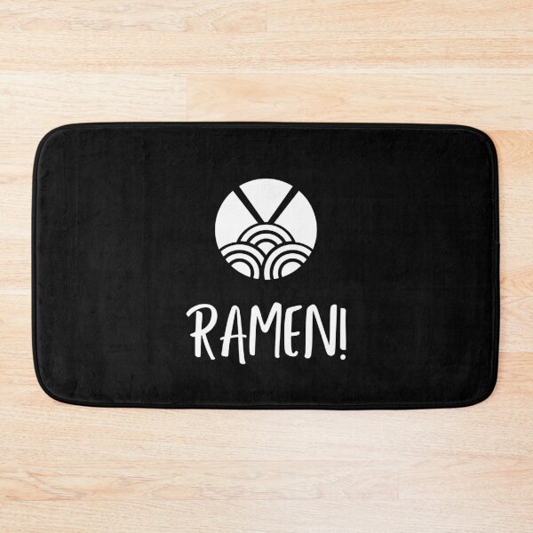 Item preview, Ramen Noodle Bowl Logo White designed and sold by javes93.