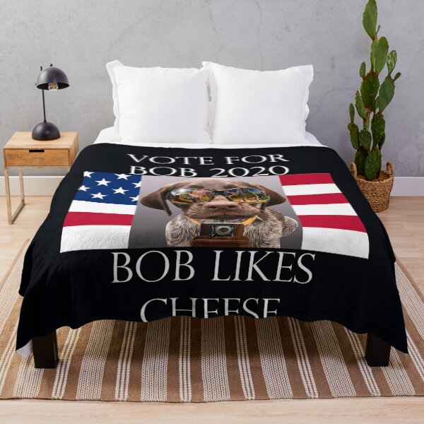 Item preview, Funny Political Sarcasm Voting Quote: Vote For Bob 2020, Democrat & Republican Fun, Bob Likes Cheese, Custom Apparel, Cards, Posters & Gifts designed and sold by tamdevo1.