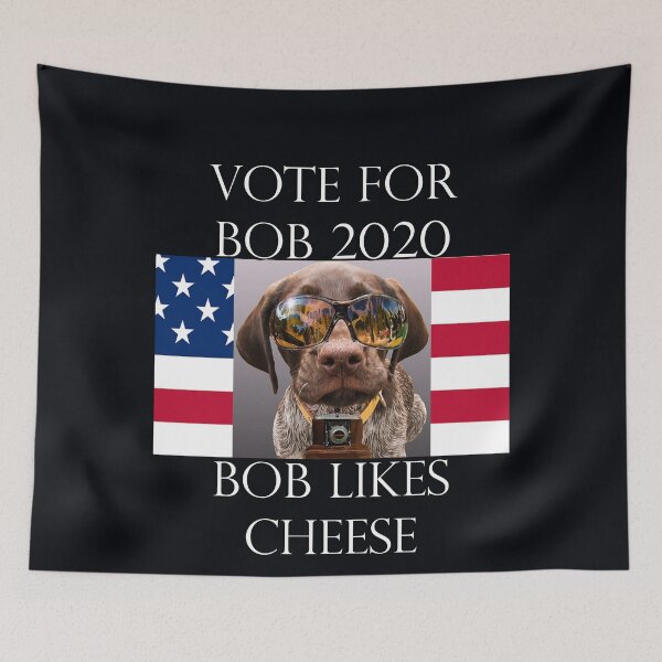 Item preview, Funny Political Sarcasm Voting Quote: Vote For Bob 2020, Democrat & Republican Fun, Bob Likes Cheese, Custom Apparel, Cards, Posters & Gifts designed and sold by Cute & Sassy Custom Gifting Boutiques.