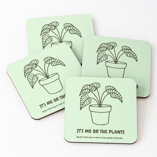Item preview, It's me or the plants.... designed and sold by VioletStudio.