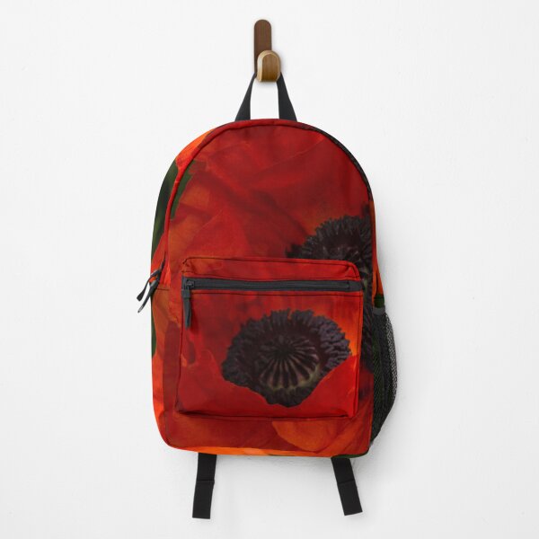 Item preview, Hot Red Poppy Duo - Vertical designed and sold by Georgia Mizuleva.