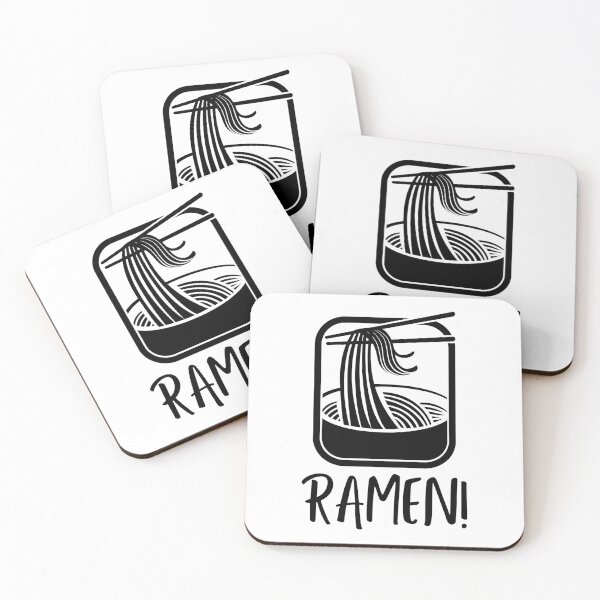 Item preview, Ramen Noodle Bowl Yummy Black designed and sold by javes93.