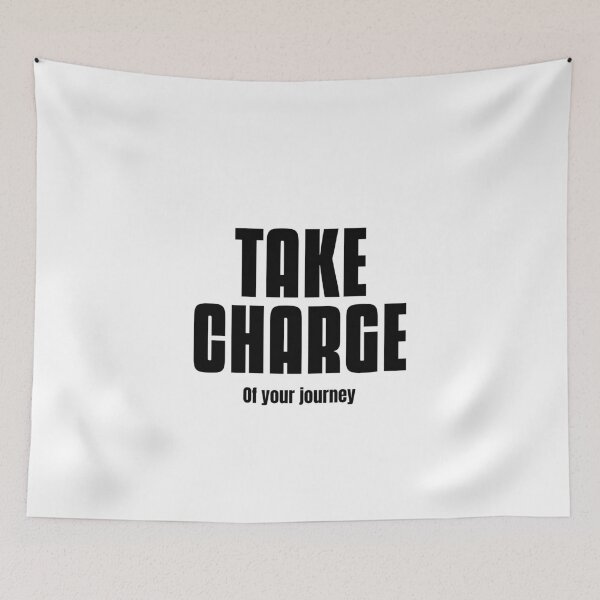 Item preview, Take Charge Of Your Journey Black designed and sold by Lijo Jose.