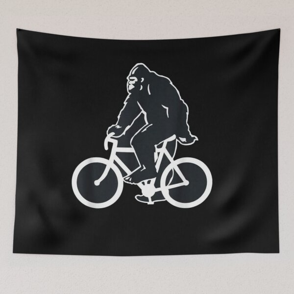 Item preview, Bigfoot Riding Bicycle Funny  designed and sold by MillanMarketing.