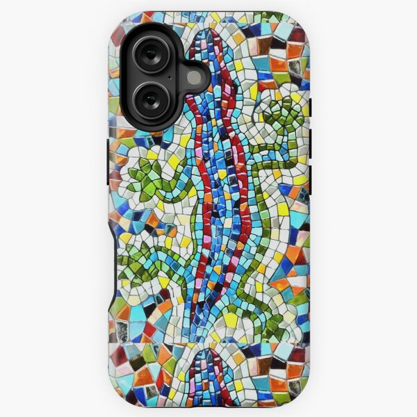 Artikel-Vorschau von Eidechse Gaudi Barcelona Mosaik, designt und verkauft von Shevi.