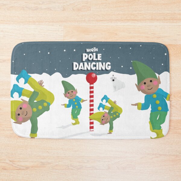 Item preview, North 'Pole Dancing' Elves designed and sold by VicEllisArt.