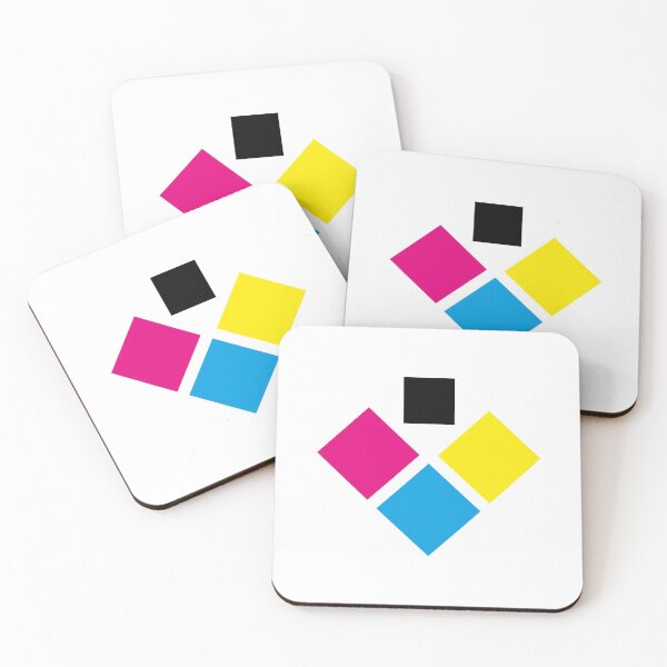 Item preview, CMYK Squares designed and sold by Rogue Trader.