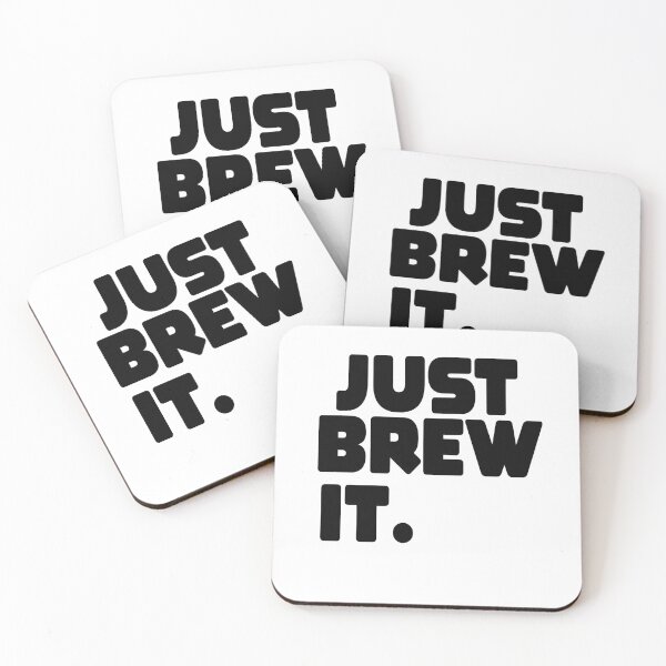 Item preview, Just Brew It Fun Coffee Beer or Tea brewing  designed and sold by MillanMarketing.