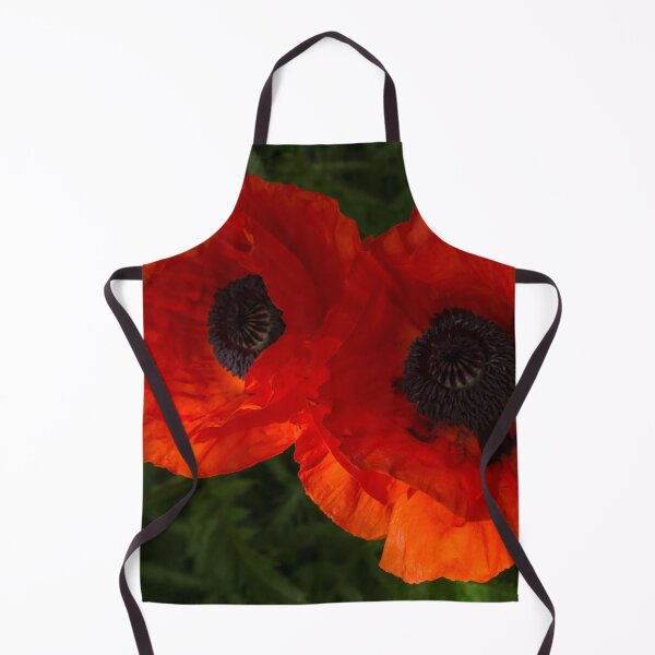 Item preview, Hot Red Poppy Duo - Horizontal designed and sold by Georgia Mizuleva.