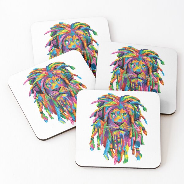 Item preview, Summer vibes Bob Marley Art Big Cat Lover  Drawing Reggae  Rastafari Rasta Lion Cool design art graphic Animal King Rastaman  Judah  Vintage  designed and sold by tetyboom.