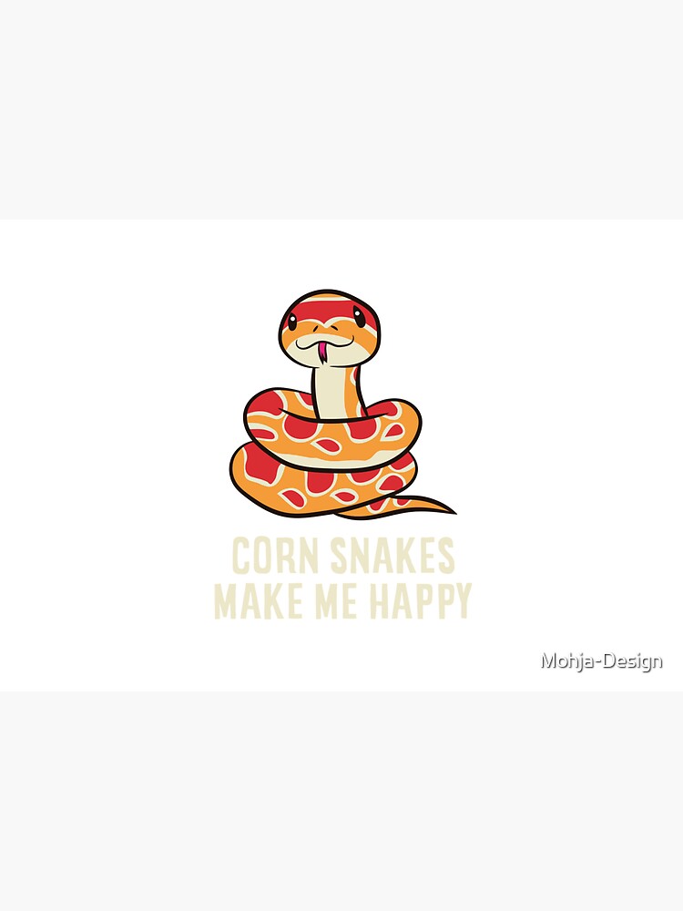 Corn snake - Corn snakes make me happy by Mohja-Design