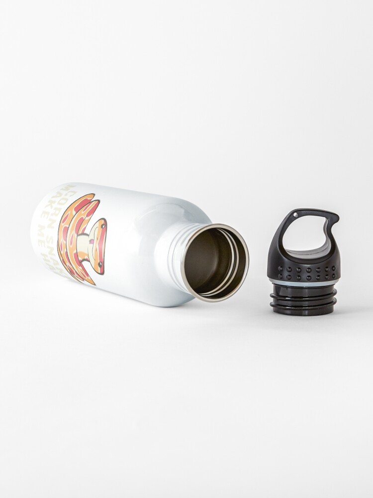 Alternate view of Corn snake - Corn snakes make me happy Water Bottle