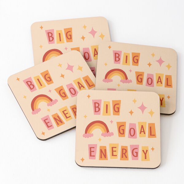 Item preview, Big Goal Energy designed and sold by CocoandDaisy.