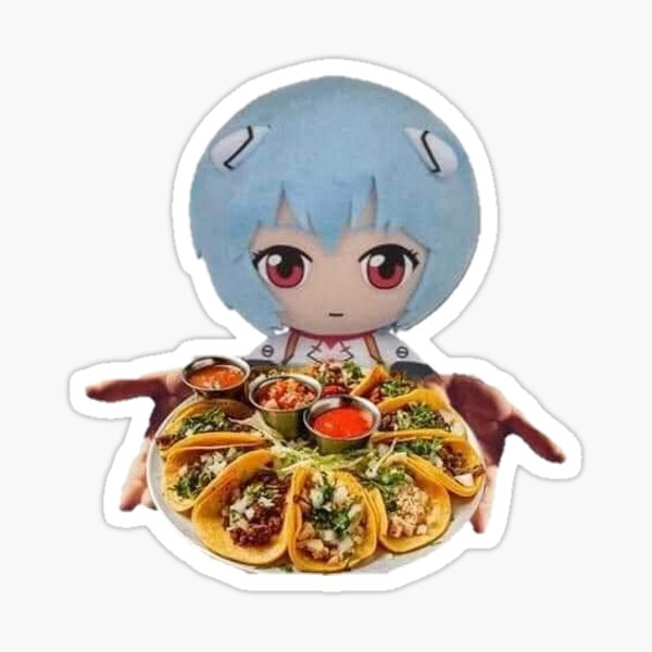 Vista previa del artículo con la obra «Rei Chiquita Tacos », diseñado y vendido por Sharsuki.