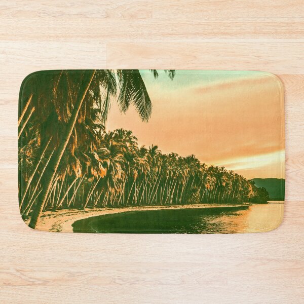 Item preview, Plam trees in beach designed and sold by Pratyasha.