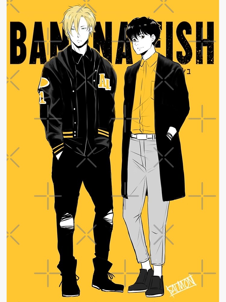 Banana Fish Ash Lynx Eiji Okumura Card Anime Poster for Sale by kino-san