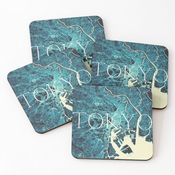 Item preview, Tokyo City Map designed and sold by UN-labelledGirl.