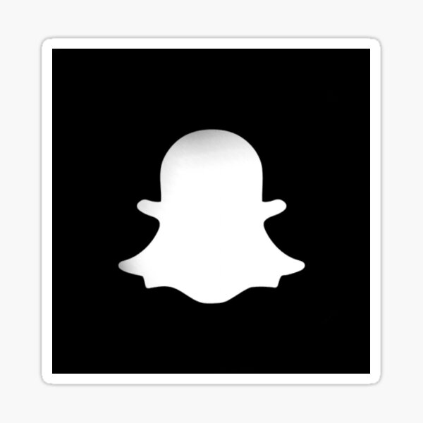 Snapchat Logo Stickers Redbubble