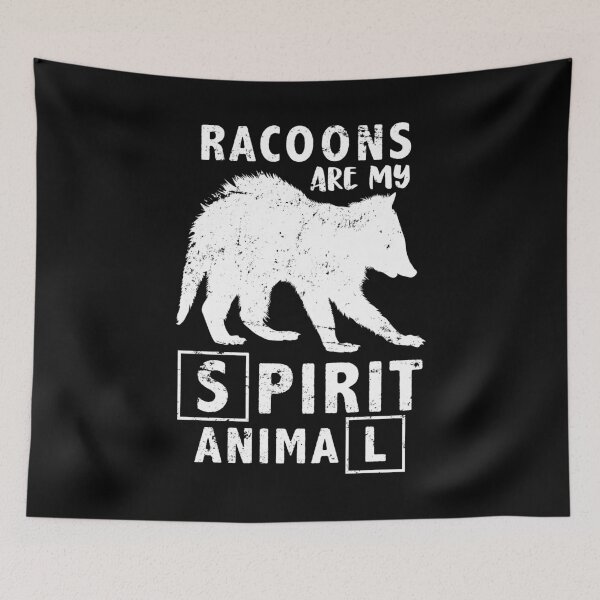 Item preview, Spirit Animal Racoon designed and sold by bestshirtdesign.