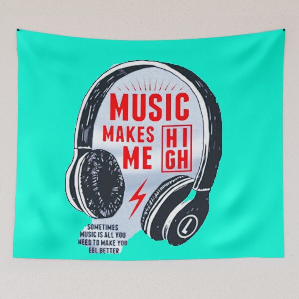 Item preview, Music make me high designed and sold by Magdalineshop.