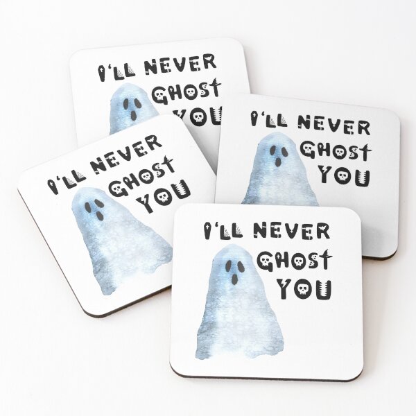 Item preview, I'll never ghost you - Halloween designed and sold by ElenaDanilo.