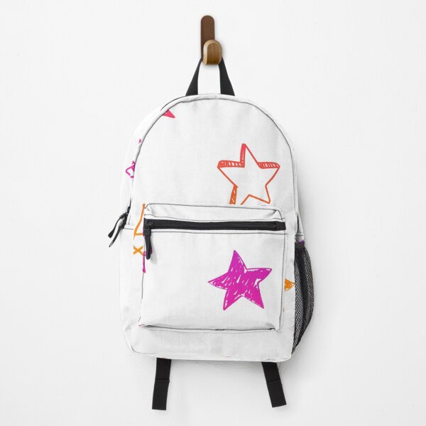 Item preview, Small colorful star doodle pattern designed and sold by AdelDa19.