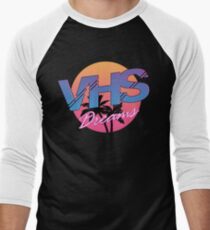 VHS Dreams Summer Logo Men's Baseball ¾ T-Shirt