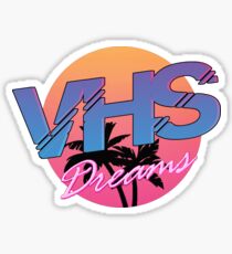 VHS Dreams Summer Logo Sticker