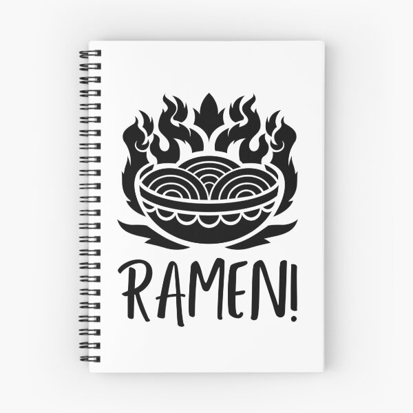 Item preview, Ramen Noodle Bowl Spicy Black designed and sold by javes93.