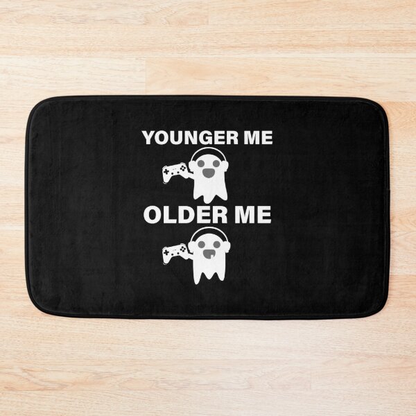 Item preview, HALLOWEEN GHOST YOUNGER ME VS OLDER ME GAMER designed and sold by TheFirstOne.