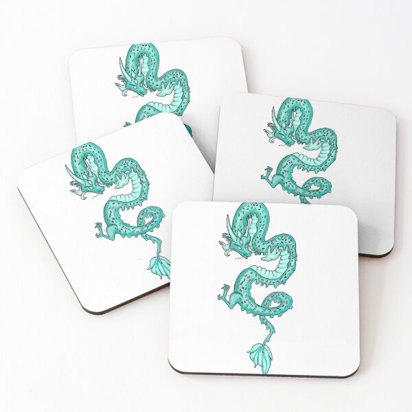 Item preview, Turquoise Donut Dragon designed and sold by coolers-merch.