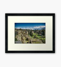 Pompei Framed Print
