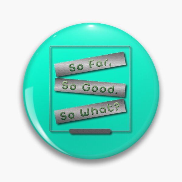 Item preview, So Far, So Good. So What... designed and sold by Richter-20.
