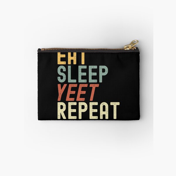 Item preview, Eat Sleep Yeet Repeat Retro designed and sold by azmndesigns.