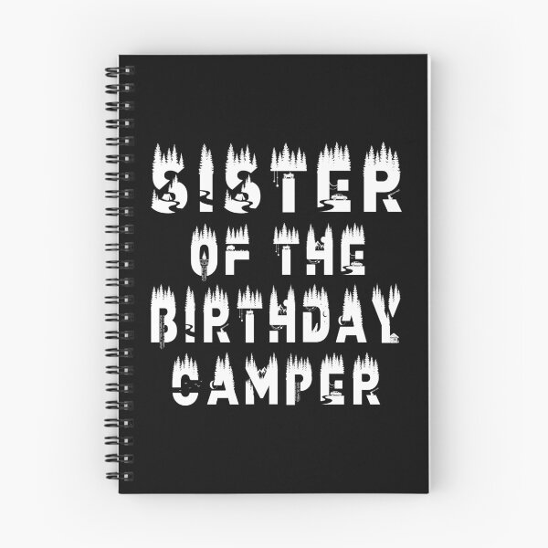 Item preview, Sister Of The Birthday Camper Camping Themed Party product designed and sold by Grabitees.