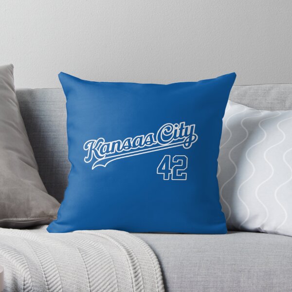 Royals 42 Kansas City Throw Pillow