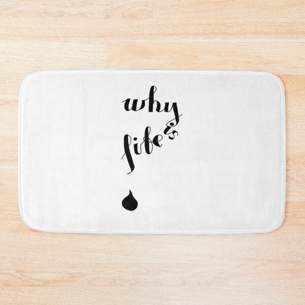 Item preview, why is life calligraphy designed and sold by leiriin.