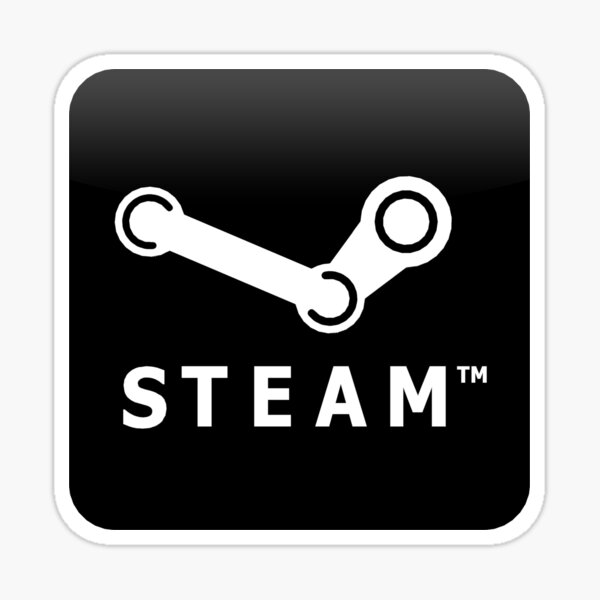 Steam Powered Sticker