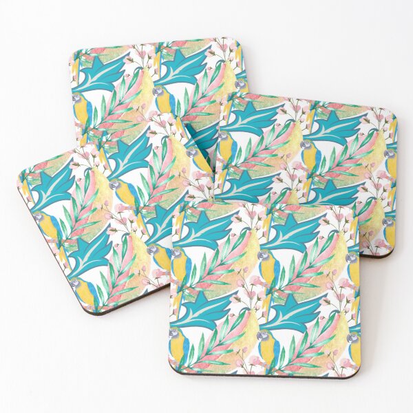 Item preview, Flowers and Parrots designed and sold by JosAwestuff.