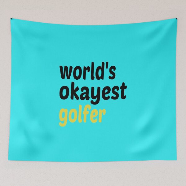 Item preview, World's Okayest Golfer designed and sold by JustGift.