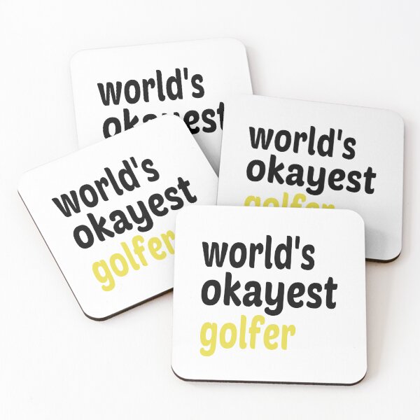 Item preview, World's Okayest Golfer designed and sold by JustGift.