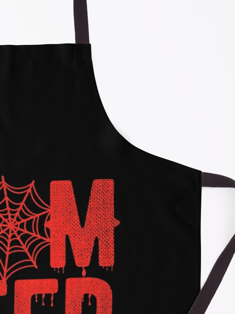 Disover Momster Funny Halloween Mom Kitchen Apron