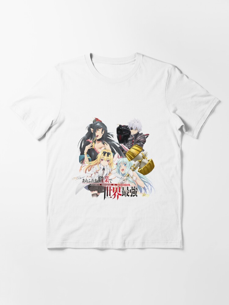 Japanese Anime Arifureta Shokugyou De Sekai Saikyou Unisex T-Shirt